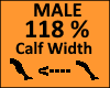 Calf Scaler 118% Male