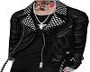 [!BA]Jacket Leather Blac