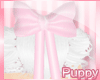[Pup] Head Bow Pink