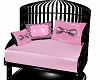 Pink Skull Kiss Chair
