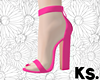 ♕ Pink Sandals