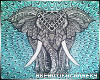 Elephant tapestry