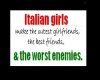 ITALIAN GIRLS