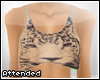 A| leopard baggy top.