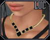 [luc] necklace g onyx
