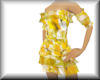 yellow ruffle bow dress