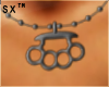 sx Knuckles Necklace