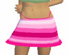 Pink Stripey Skirt