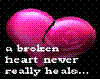 a broken heart