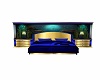 Blue/Gold Bed