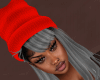 3R Beanie+Hair RED