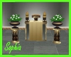 Ballroom Gold Podium
