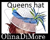 (OD) Queens Hat blue