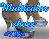 Multicolor Shoes