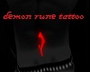 Demon Rune Tattoo