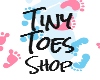 Tiny Toes Prego Pillow