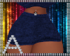 EML BLUE KNIT SHORTS