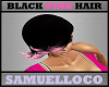 Black & Pink hair