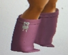 Vintage Rose Pant Boots