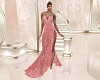 Glitter Coral Gown