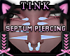 Septum Piercing | Blue