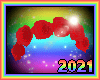 Neon Rose Crown