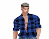 Blue Country Flannel