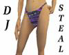 PurpleSwirl Bikini Bottm