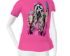 ghostface pink tee