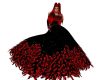 robe red plume