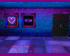 Small Neon Lilac Room