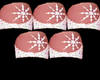 $ Snowflake Toes e