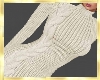 Knitted Dress White