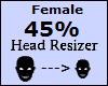 Head Scaler 45% Female