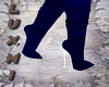 Blue Long Boots