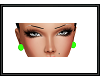 {G} Lime Pearl Earrings 