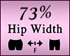 Hip Butt Scaler 73%