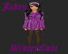Winter Coat Purple