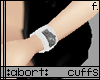 :a: White O-Ring Cuffs F