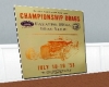 champoinship drag poster