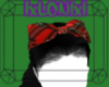 [L] Red Plaid Bow