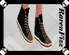 Black & Brown High Tops