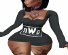 White&Blk NWO Dress