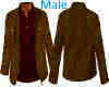 Red Brown Couples Jacket