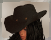 ~MB~ Leather Cowgirl Hat