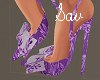 Bow Heels-Lilac