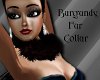 [JZ]Burgundy Fur Collar