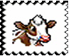 Animated Cow Stamp