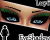 LU Green eyeshadow