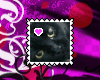 Black Kitten Stamp